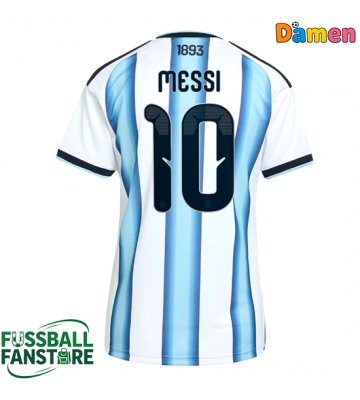 Argentinien Lionel Messi #10 Replik Heimtrikot Damen WM 2026 Kurzarm